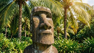 Tropical Moai