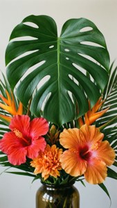 Tropical Monstera Bouquet