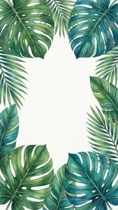 Tropical Monstera Delight