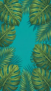 Tropical Monstera Leaves