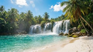 Tropical Paradise Falls
