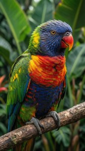 Tropical Parrot Perch