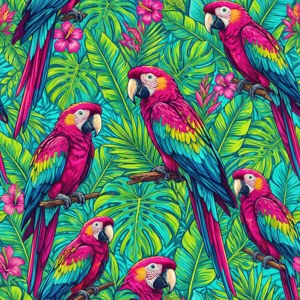 Tropical Parrots
