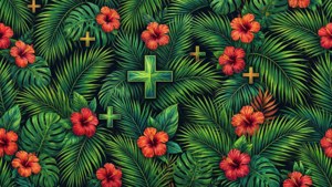 Tropical Plus Leaves