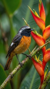 Tropical Redstart Paradise