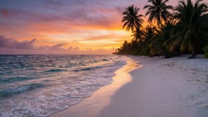 Tropical Sunset Serenity