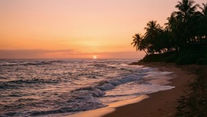 Tropical Sunset Serenity