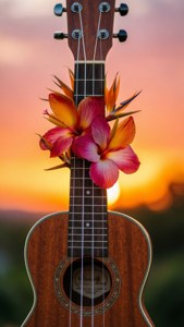 Tropical Sunset Ukulele