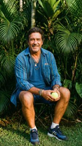 Tropical Tennis Portrait