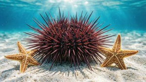 Tropical Urchin and Star