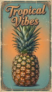 Tropical Vibes Poster