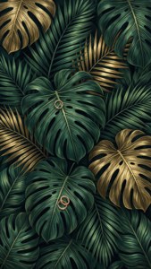 Tropical Wedding Leaves