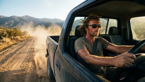 Truck Ride Through Montana