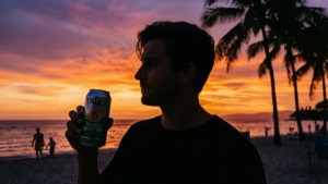 Truly Sunset Silhouette