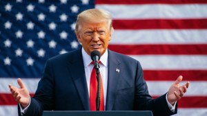 Trump at the Podium