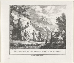 Tsarin en keizer zoeken de Vrede