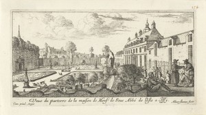 Tuin van het huis te Issy