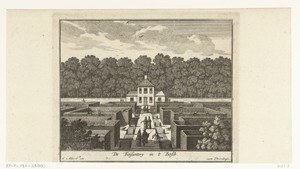Tuinlabyrint met fazanten op Paleis Honselaarsdijk