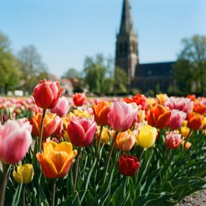 Tulip Garden in Meppel
