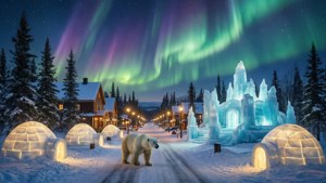 Tundra Town Night