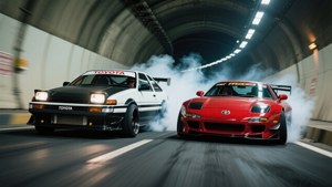 Tunnel Drift Battle