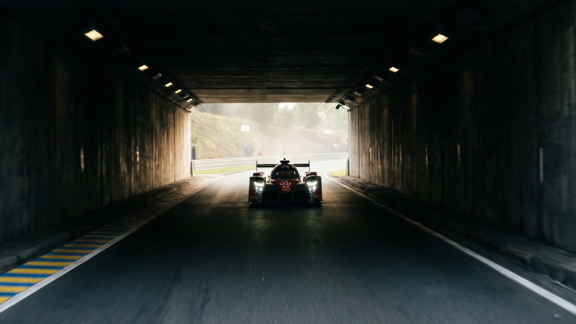 Tunnel Exit Burst by Wallpapers.art Studio