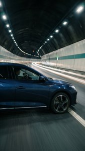 Tunnel Light Trails