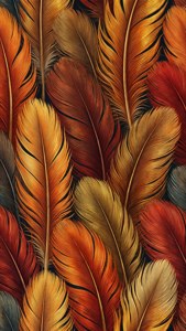Turkey Feather Pattern