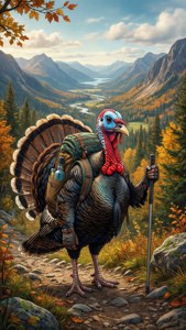 Turkey Hiker Adventure