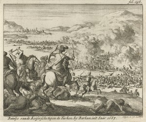 Turkse veldslag nabij Barkan aan de Donau, 1683