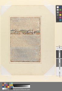 "Turning his back to the Divine Vision..." (Plate 33)