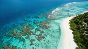 Turquoise Coastline Aerial