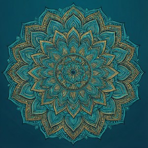 Turquoise Mandala