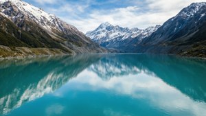 Turquoise Mountain Lake