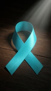Turquoise Ribbon Support