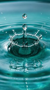 Turquoise Water Splash