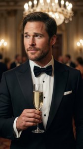Tuxedo Champagne Toast
