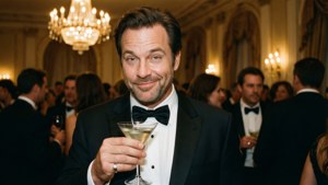 Tuxedo Party Smirk