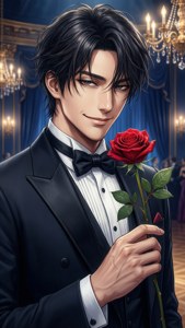 Tuxedo Usui Rose