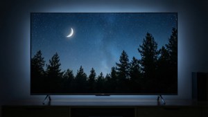 TV 4K Starry Night Trees