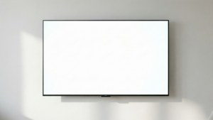 TV 4K White Minimalist