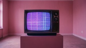 TV Static Vaporwave