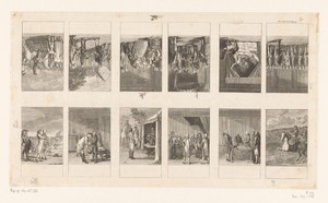 Twaalf voorstellingen uit de Brandenburgse geschiedenis
