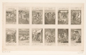 Twaalf voorstellingen uit de geschiedenis van de middeleeuwen