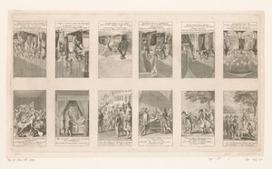 Twaalf voorstellingen uit de middelste en nieuwere geschiedenis