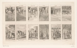 Twaalf voorstellingen uit de oudste, middelste en nieuwste geschiedenis
