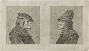 Twee boerenkoppen