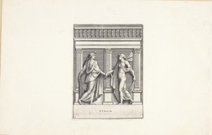 Twee dansende figuren