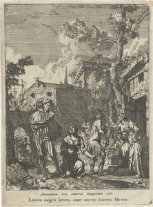 Twee echtparen maken ruzie