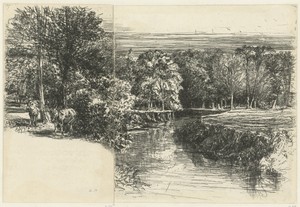 Twee ezels en de rivier de Dumdrum